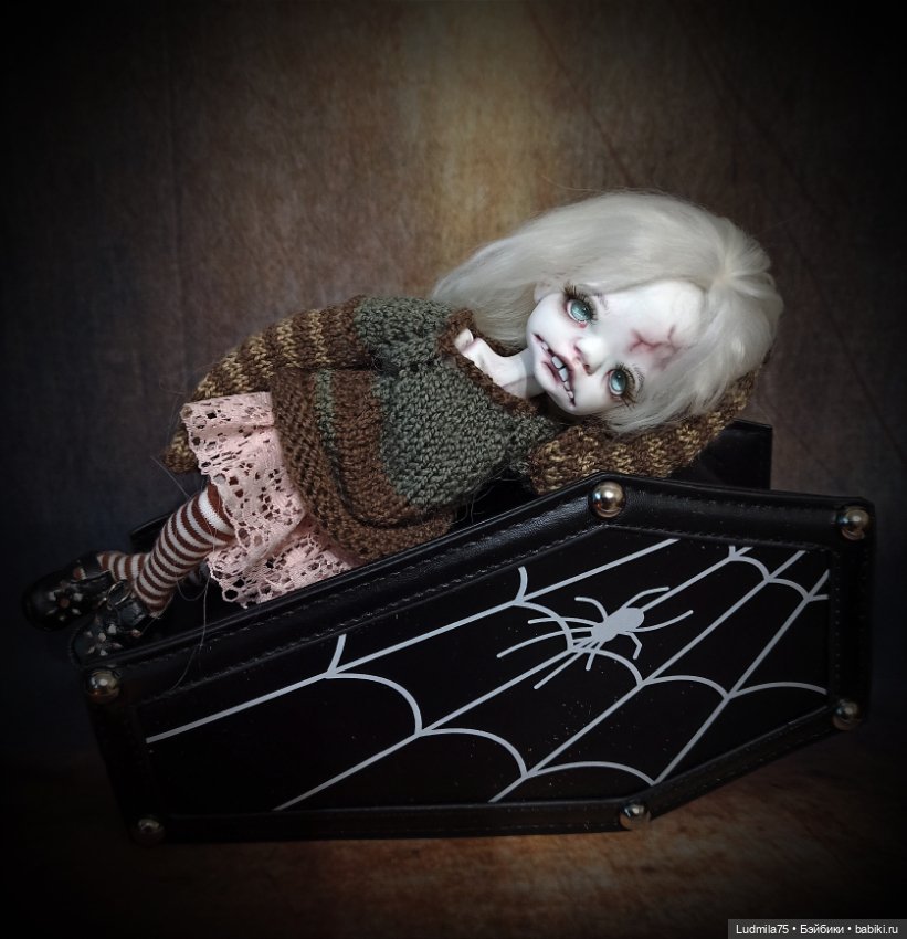 Девочка оделась — Лепка авторских кукол: полимерная глина