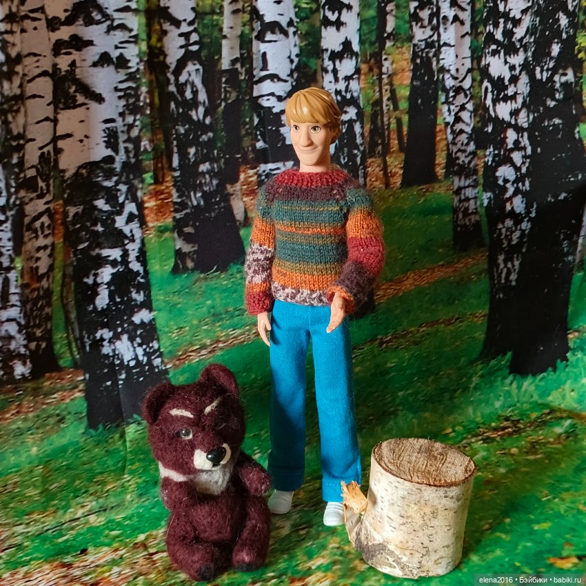 В березовой роще — Интересные игрушки и фигурки (разное): редкие