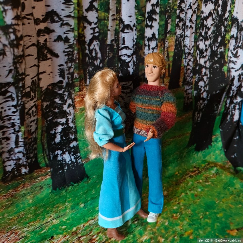 В березовой роще — Интересные игрушки и фигурки (разное): редкие