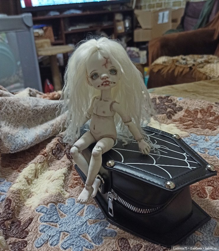 Девочка оделась — Лепка авторских кукол: полимерная глина (фото 2)