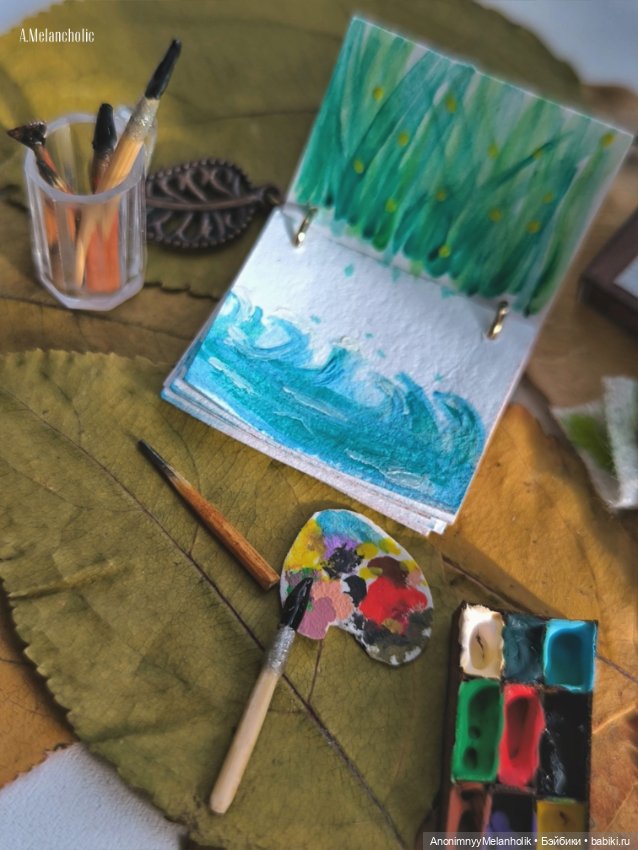 Миниатюра для кукольного домика (фото 4)