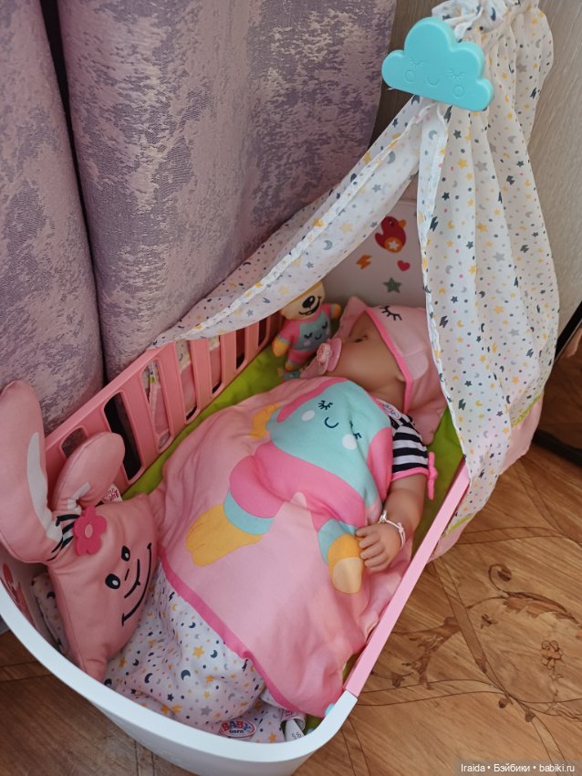 Baby born🩷 Дневной сон — Пупсы Baby Born и Baby Annabell (Zapf): интерактивные (фото 8)