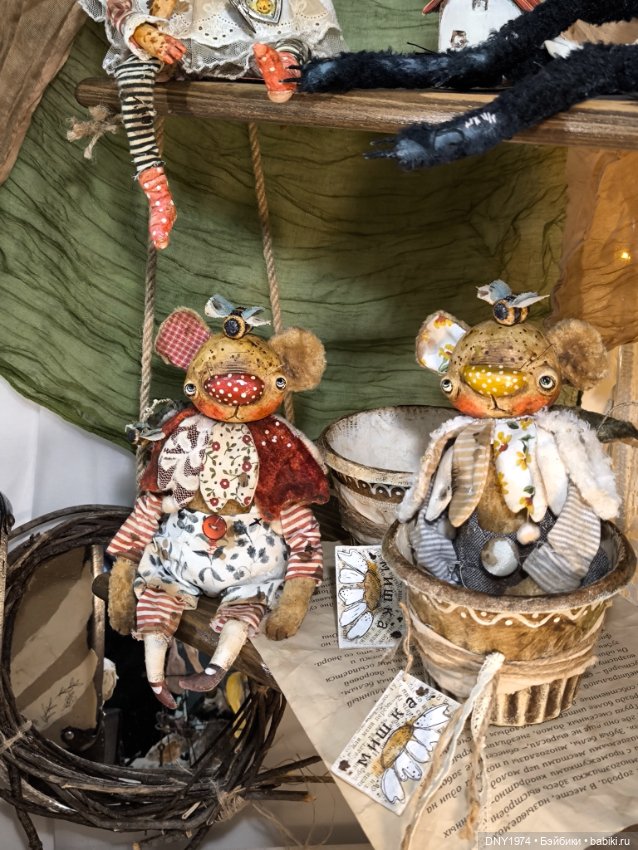 Апрельские мишки и куклы на Тишинке, часть заключительная