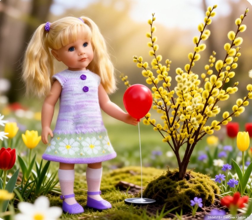 С Вербным Воскресеньем — Куклы Paola Reina (Паола Рейна): новинки (фото 8)