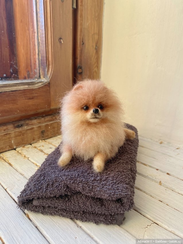 Собака-друг человека — Валяные игрушки из шерсти: сухое валяние (фото 7)