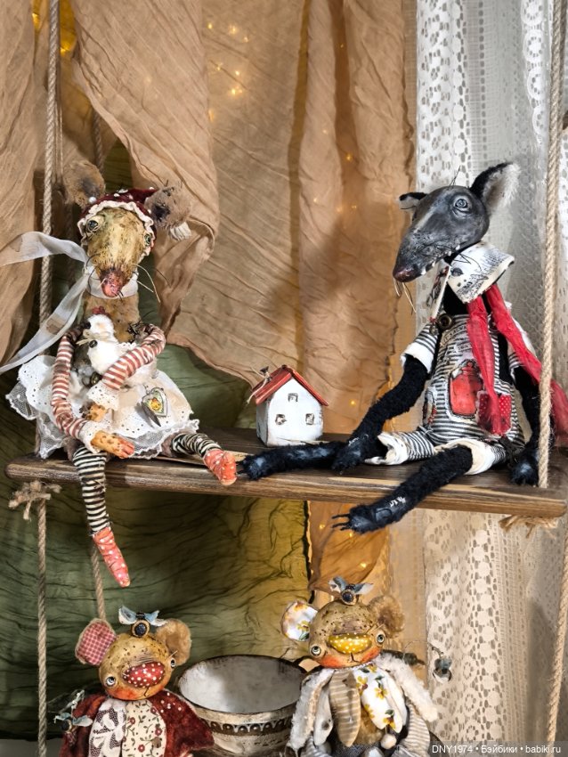 Апрельские мишки и куклы на Тишинке, часть заключительная