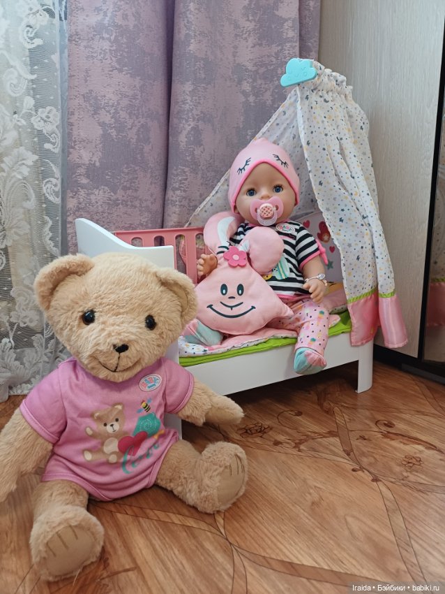 Baby born🩷 Дневной сон — Пупсы Baby Born и Baby Annabell (Zapf): интерактивные (фото 3)