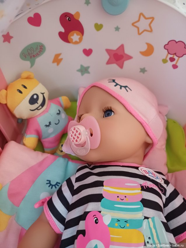 Baby born🩷 Дневной сон — Пупсы Baby Born и Baby Annabell (Zapf): интерактивные (фото 5)