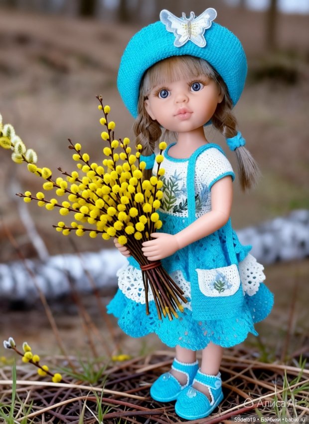 С Вербным Воскресеньем — Куклы Paola Reina (Паола Рейна): новинки (фото 3)