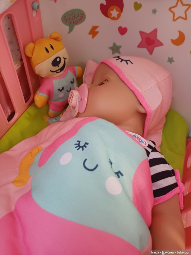 Baby born🩷 Дневной сон — Пупсы Baby Born и Baby Annabell (Zapf): интерактивные (фото 10)