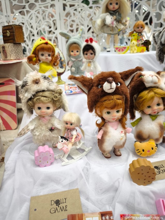 Апрельские мишки и куклы на Тишинке, ч. 2 (фото 2)