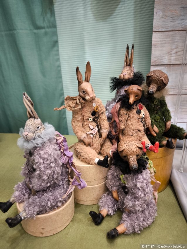 Апрельские мишки и куклы на Тишинке, ч. 1