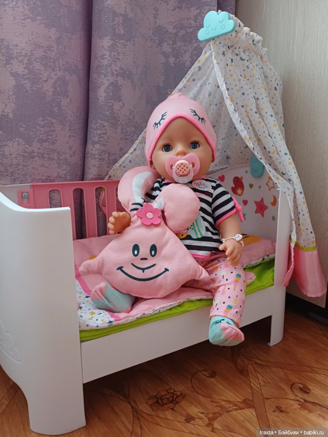 Baby born🩷 Дневной сон — Пупсы Baby Born и Baby Annabell (Zapf): интерактивные (фото 4)