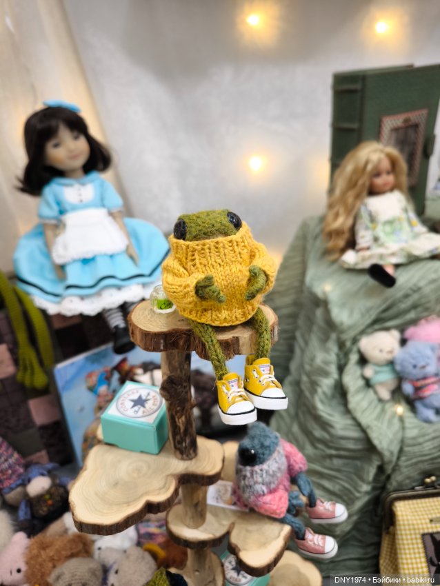 Апрельские мишки и куклы на Тишинке, ч. 1