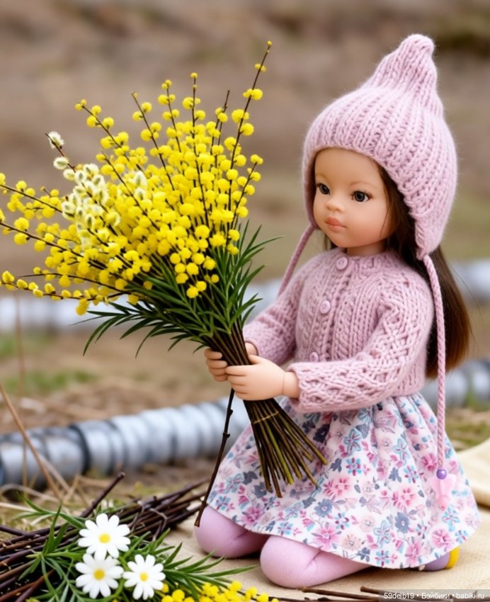 С Вербным Воскресеньем — Куклы Paola Reina (Паола Рейна): новинки (фото 6)