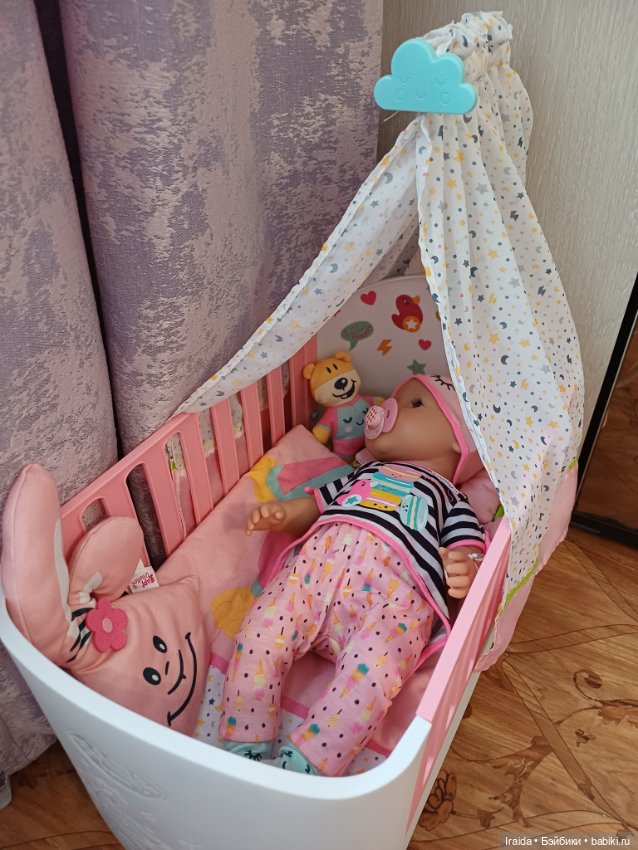 Baby born🩷 Дневной сон — Пупсы Baby Born и Baby Annabell (Zapf): интерактивные (фото 6)
