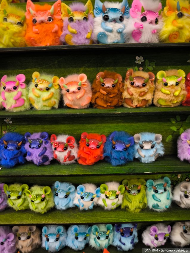 Апрельские мишки и куклы на Тишинке, ч. 1