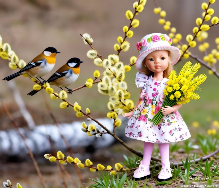 С Вербным Воскресеньем — Куклы Paola Reina (Паола Рейна): новинки (фото 4)