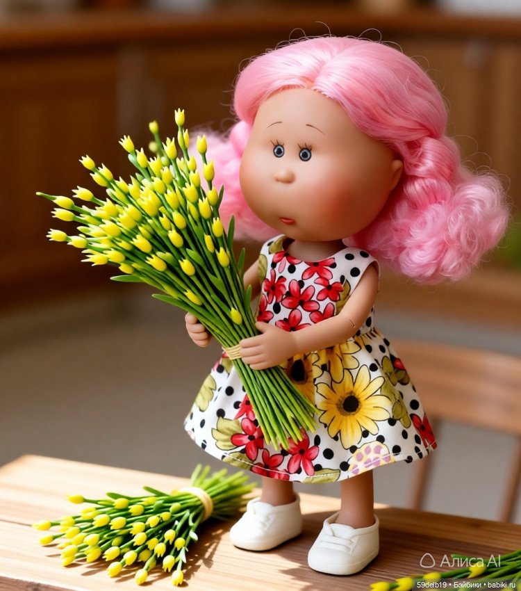 С Вербным Воскресеньем — Куклы Paola Reina (Паола Рейна): новинки (фото 2)