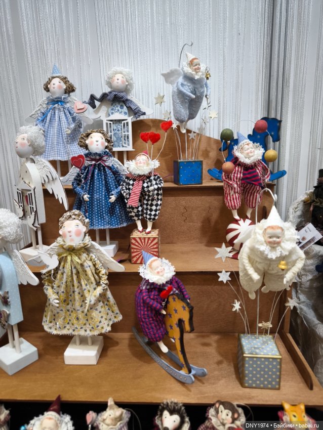 Апрельские мишки и куклы на Тишинке, ч. 1