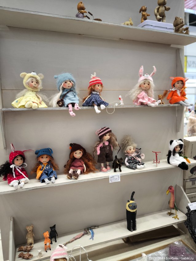 Апрельские мишки и куклы на Тишинке, ч. 2