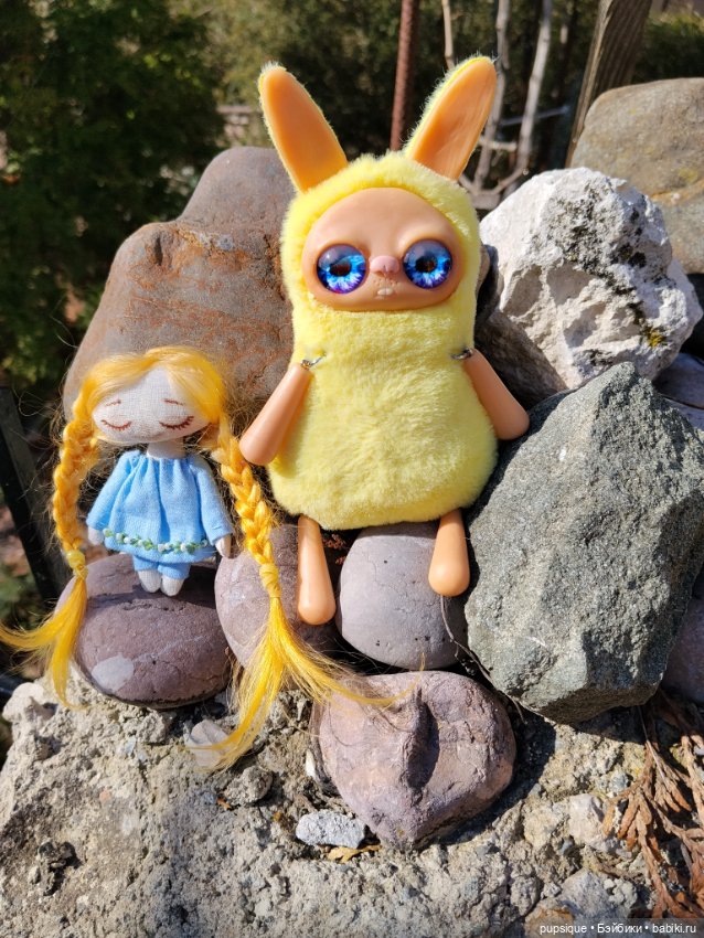 Прогулка с игрушками в Вербное воскресенье