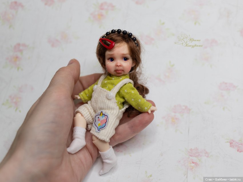 Плаксочка готова — Лепка авторских кукол: полимерная глина (фото 4)