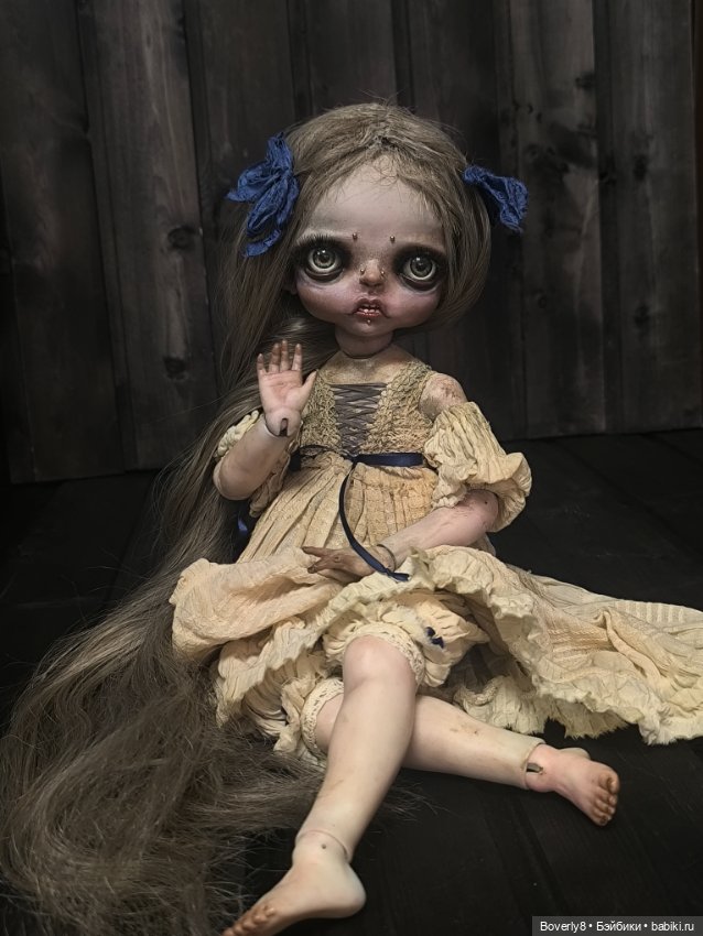 Офелия — Авторские куклы в антикварном стиле: будуарные