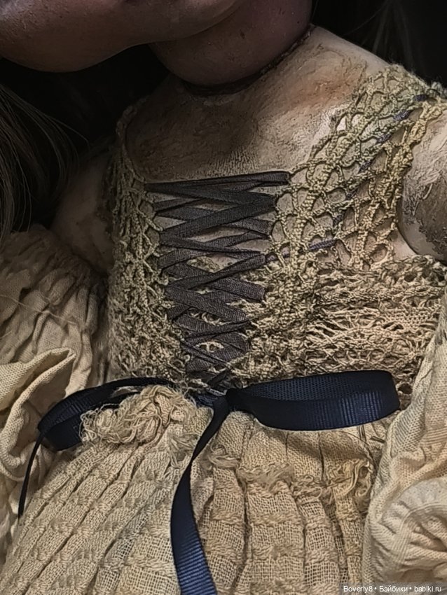 Офелия — Авторские куклы в антикварном стиле: будуарные (фото 7)