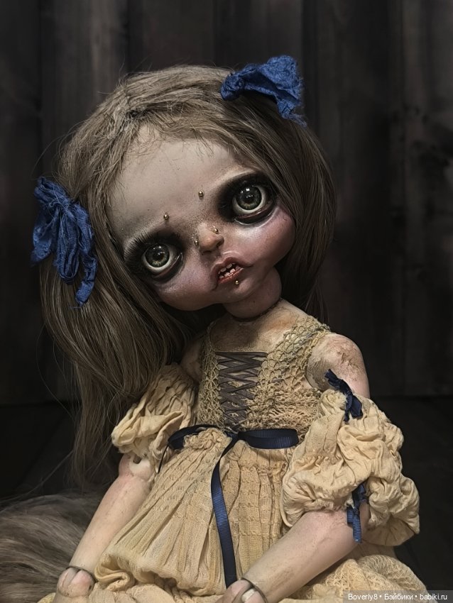 Офелия — Авторские куклы в антикварном стиле: будуарные (фото 9)