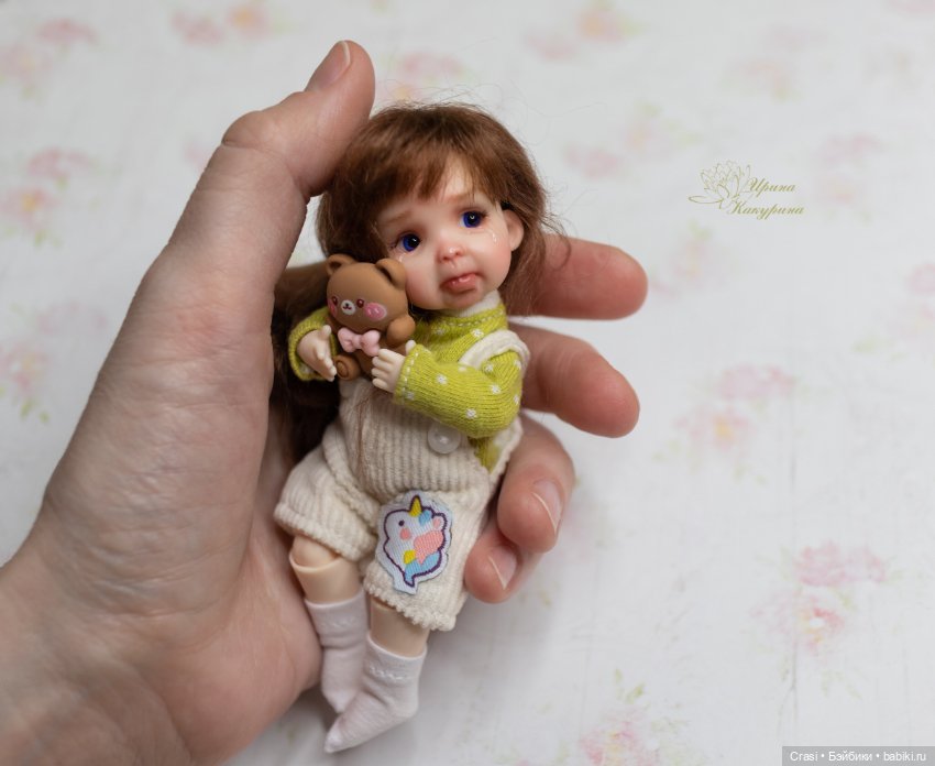 Плаксочка готова — Лепка авторских кукол: полимерная глина (фото 2)
