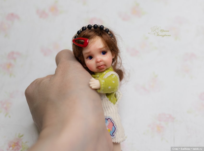 Плаксочка готова — Лепка авторских кукол: полимерная глина (фото 5)