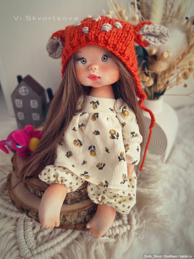 Оленёнок Бемби — Лепка авторских кукол: полимерная глина (фото 2)