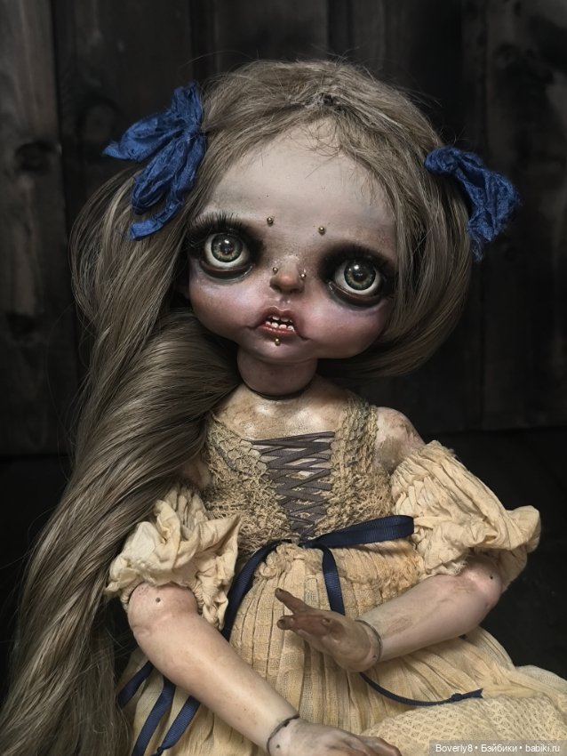 Офелия — Авторские куклы в антикварном стиле: будуарные