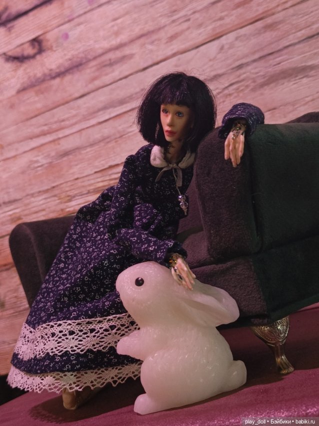 Аля Тим Бертон — Авторские игрушки из разных материалов: синельная проволока