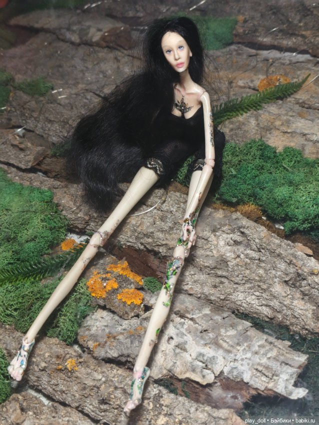 Аля Тим Бертон — Авторские игрушки из разных материалов: синельная проволока (фото 4)