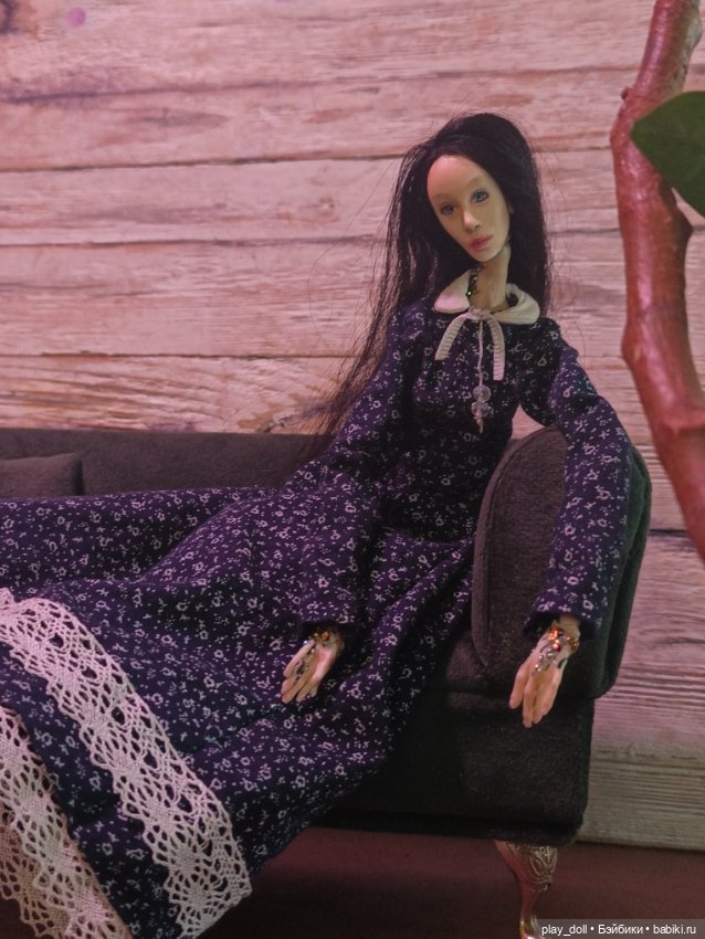 Аля Тим Бертон — Авторские игрушки из разных материалов: синельная проволока (фото 7)