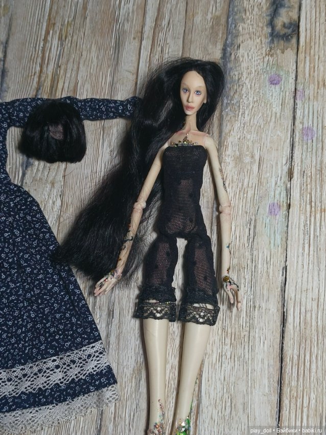 Аля Тим Бертон — Авторские игрушки из разных материалов: синельная проволока