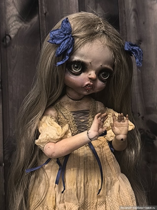 Офелия — Авторские куклы в антикварном стиле: будуарные