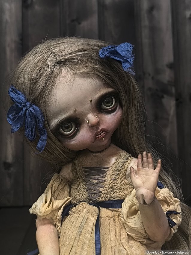 Офелия — Авторские куклы в антикварном стиле: будуарные (фото 5)