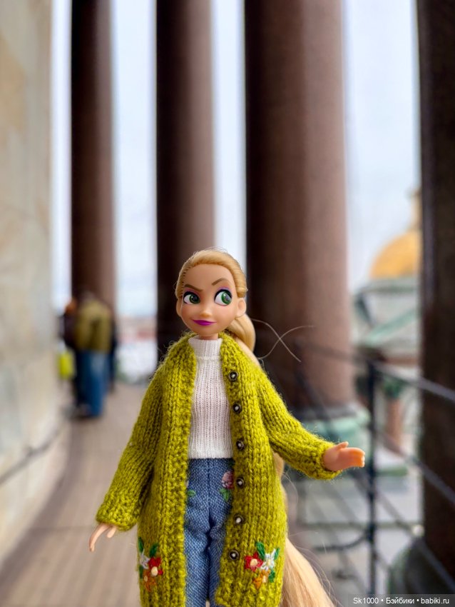 С пижамкой на колоннаду — Куклы Disney Animators и Принцессы Диснея: Disney Store