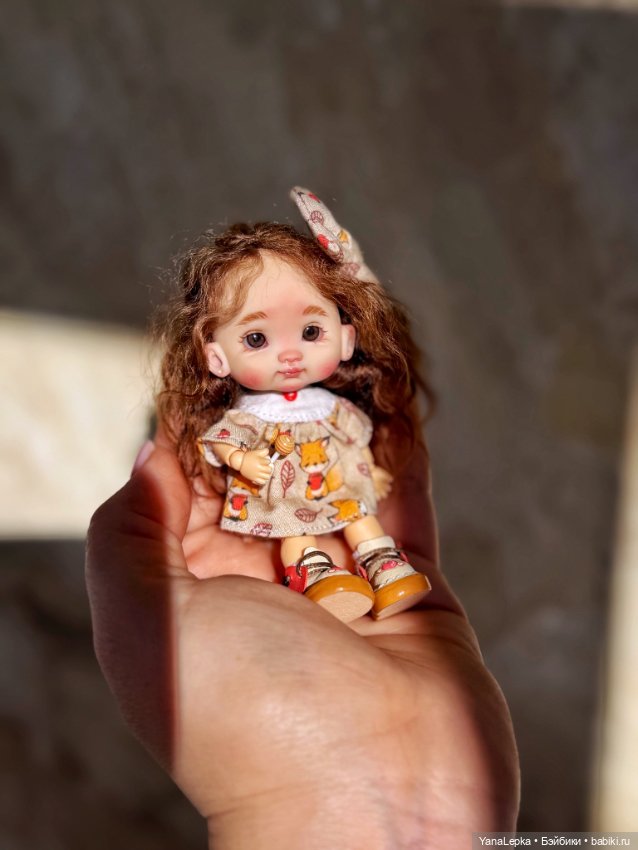 Микро куколки 😍 — Авторские миниатюрные куклы: лепка (фото 5)