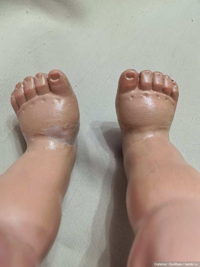 Апатамушта и К, часть 62 — Ремонт кукол СССР и ГДР (немок): чернота (фото 6)