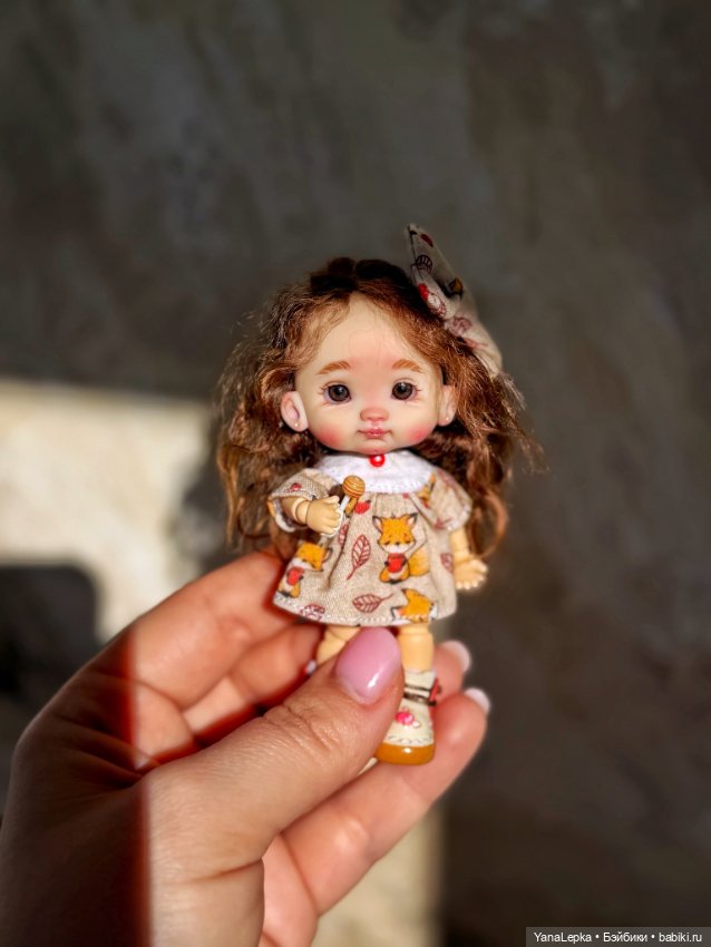 Микро куколки 😍 — Авторские миниатюрные куклы: лепка (фото 6)