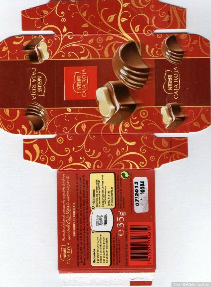 Миниатюрная лавка: распечатки упаковок сладостей (фото 9)