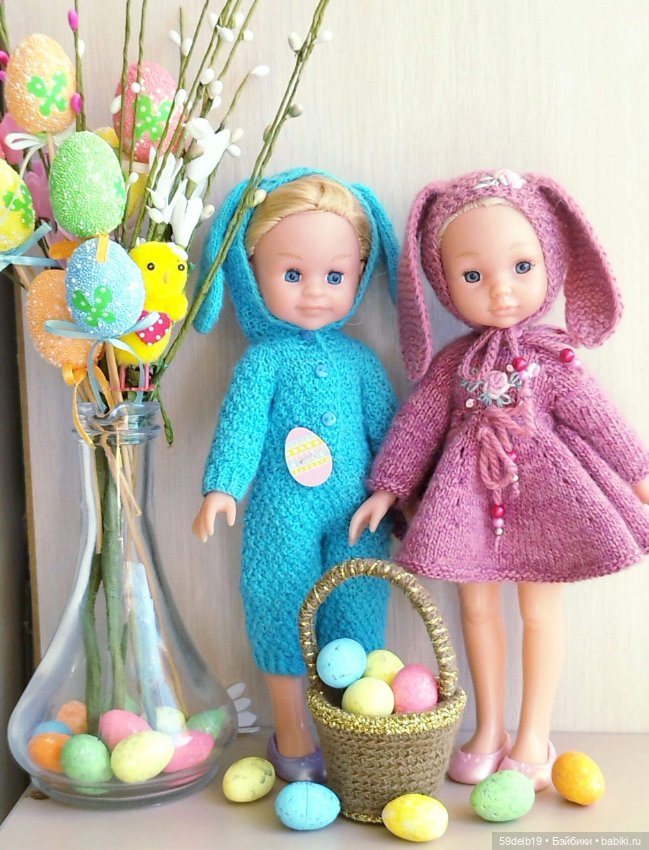 Коллекция пасхальных нарядов для моих кукол