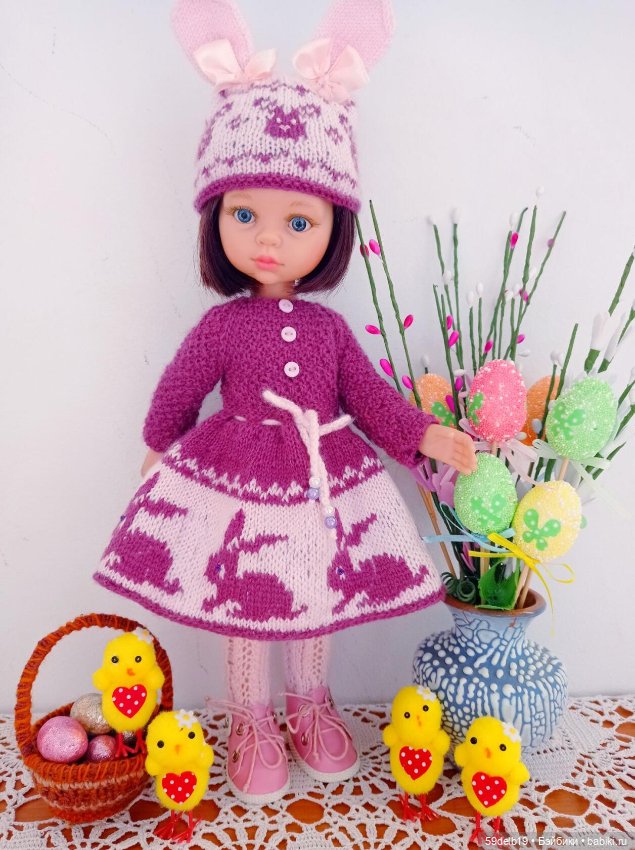 Коллекция пасхальных нарядов для моих кукол (фото 2)
