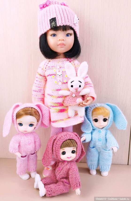 Коллекция пасхальных нарядов для моих кукол