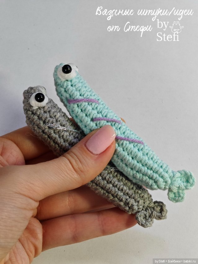 Корюшка Морюшка — Вязаные игрушки и амигуруми: крючком (фото 5)