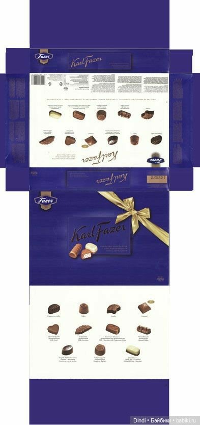 Миниатюрная лавка: распечатки упаковок сладостей (фото 4)